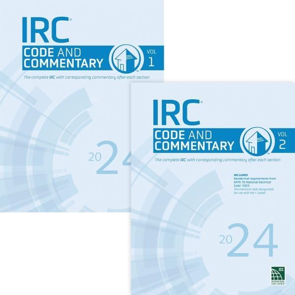 2024 IBC Code and Commentary Combo, Vol. 1 & 2: International Code